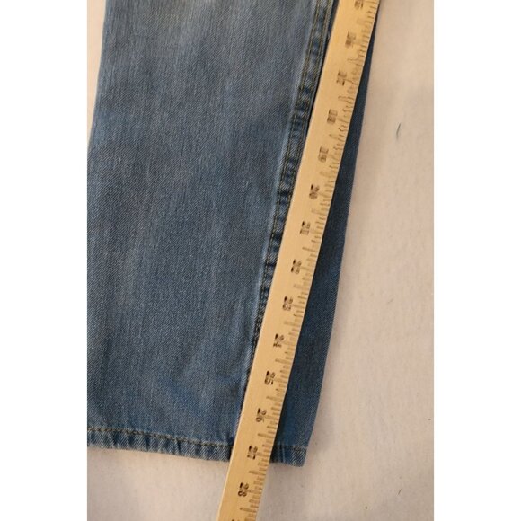 Levis 511 Slim Fit Jeans W28 L28 Light Wash Denim Made In Kenya - Picture 10 of 14